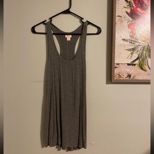 GREY EXERCISE TANK